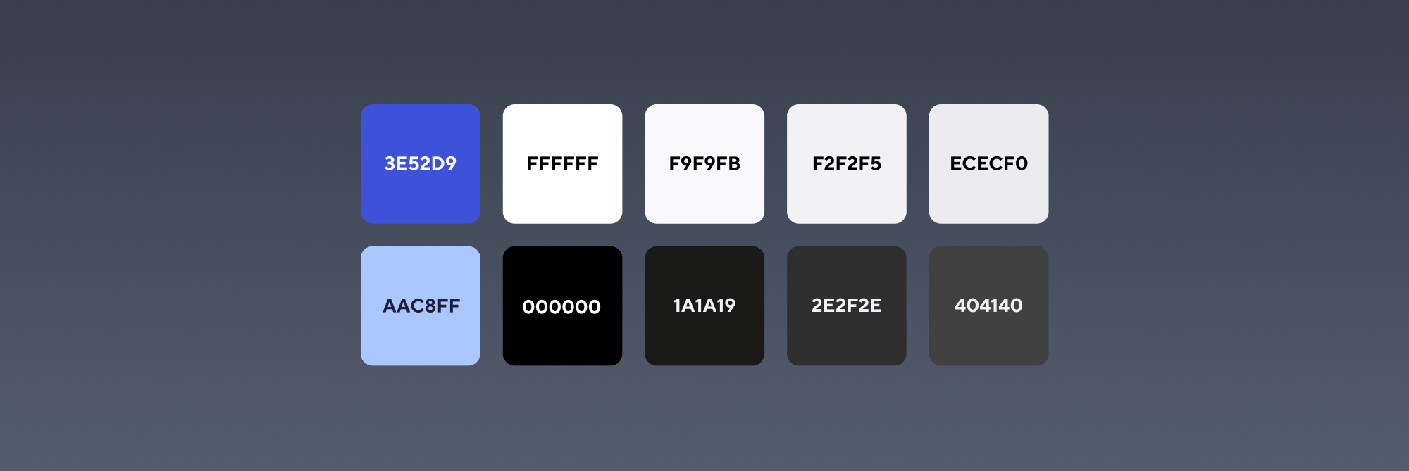 Color palette