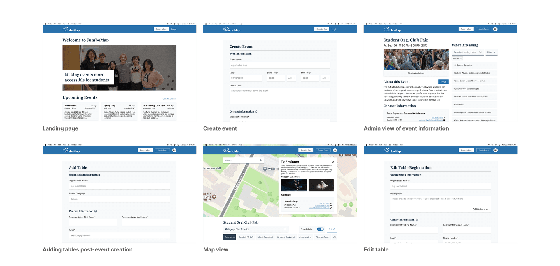 Admin Interface
